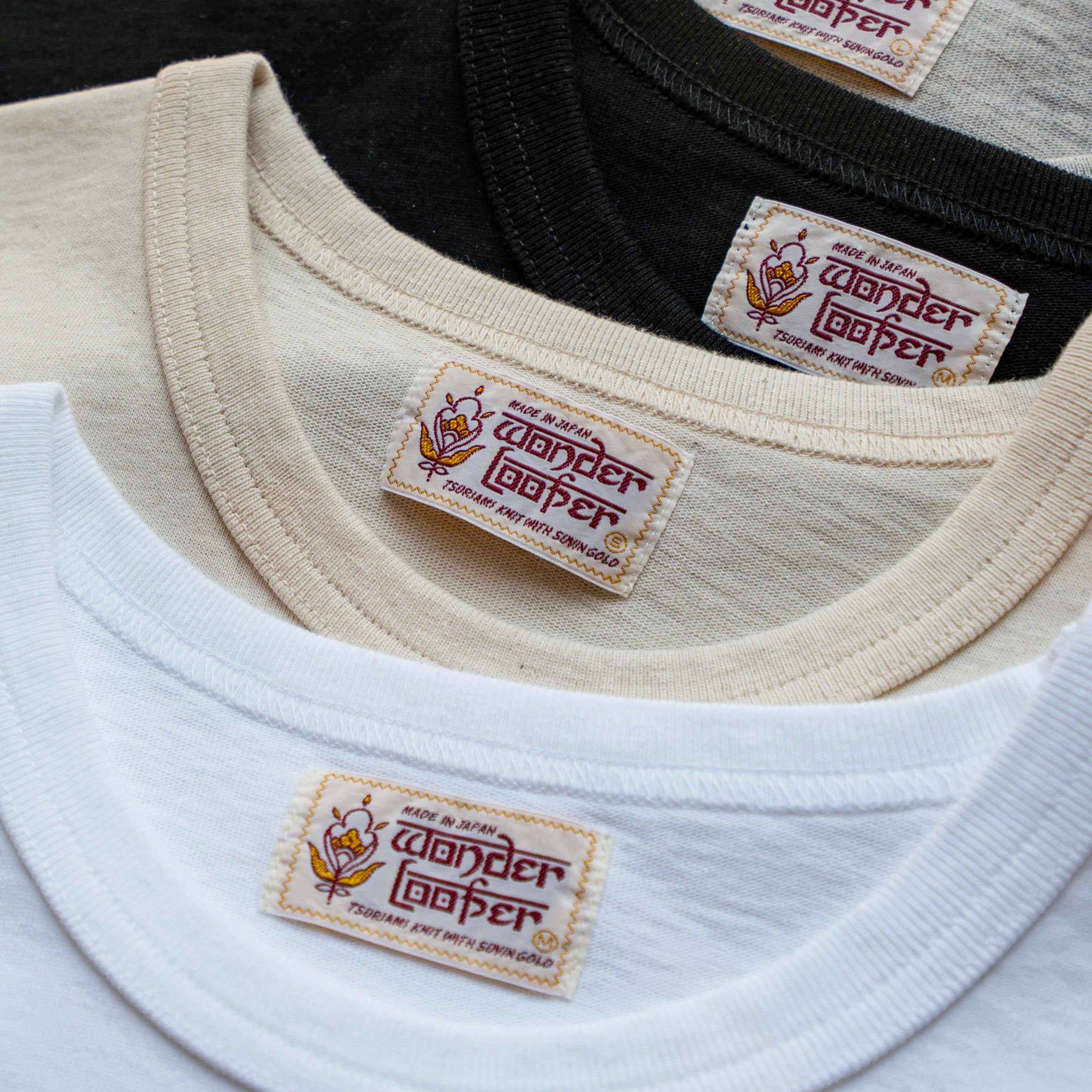 Suvin Gold Tsuriami T-shirt – Wonder Looper
