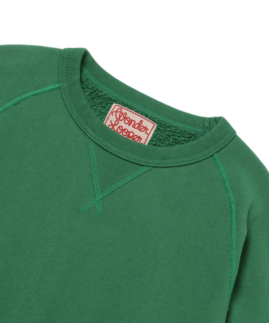 Pullover Crewneck - Super Looper French Terry - Varsity Green