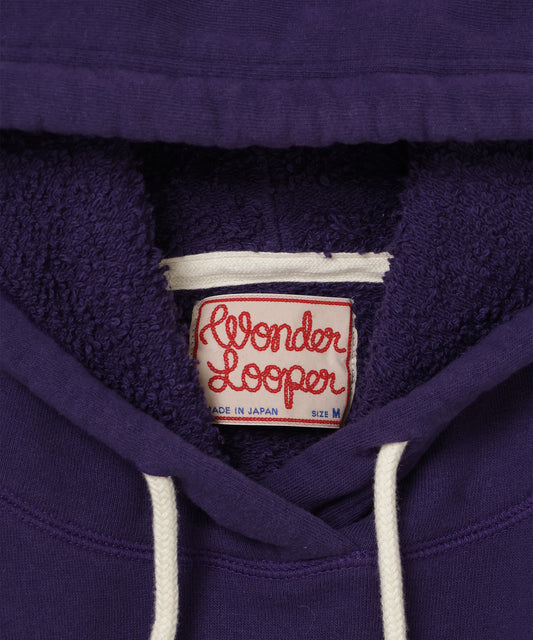 Pullover Hoodie - Super Looper French Terry - Purple