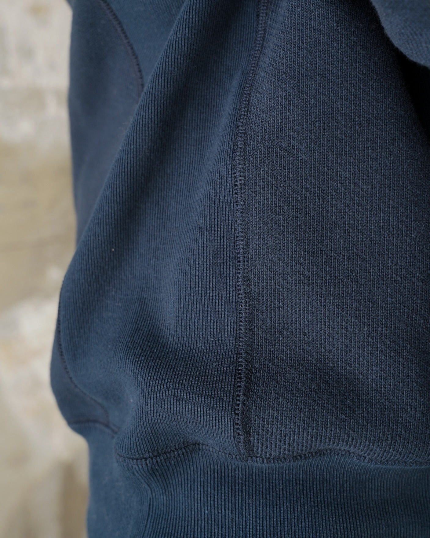 Pullover Crewneck - 701gsm Double Heavyweight French Terry - Navy