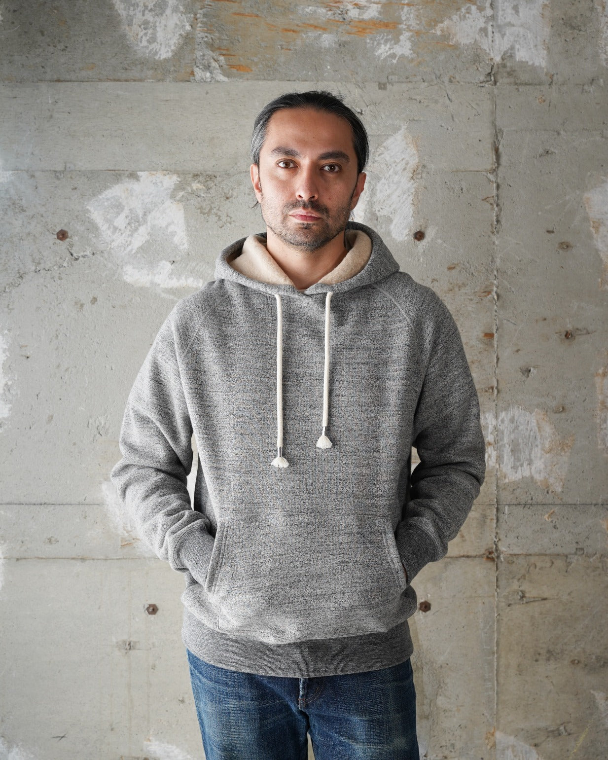Pullover Hoodie - Fleeced Foxfibre® - Charcoal