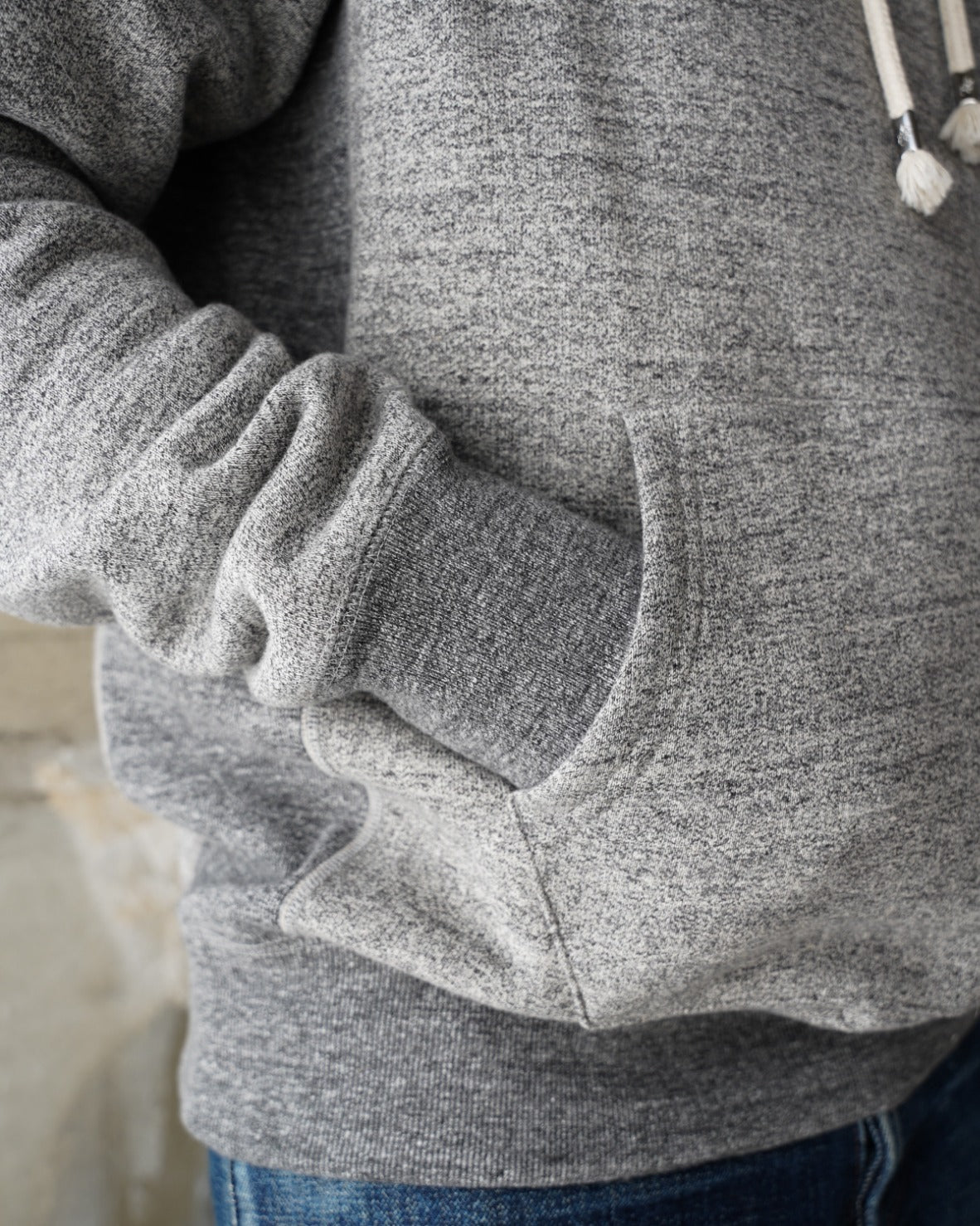 Pullover Hoodie - Fleeced Foxfibre® - Charcoal