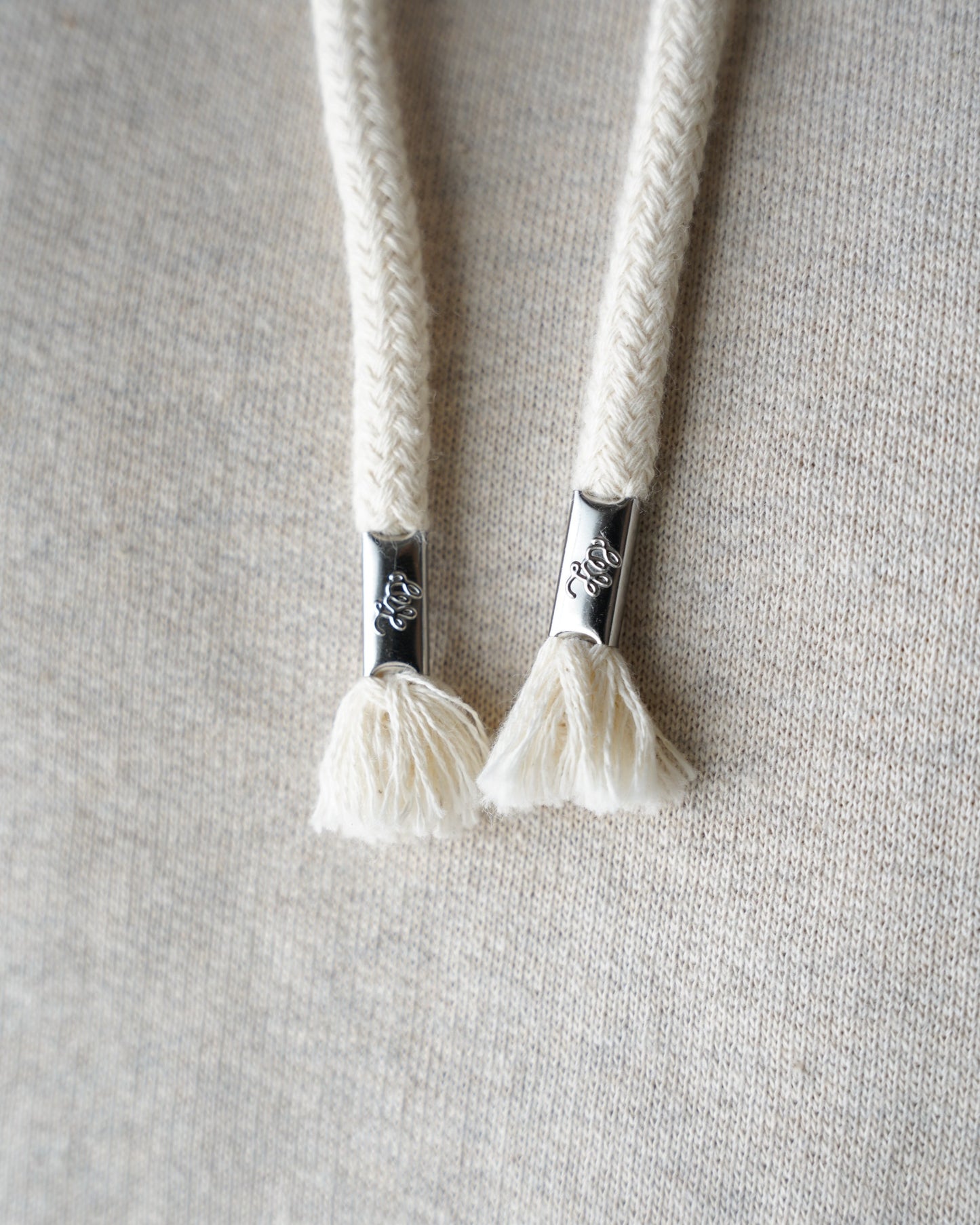 Zip Hoodie - Fleeced Foxfibre® - Oatmeal