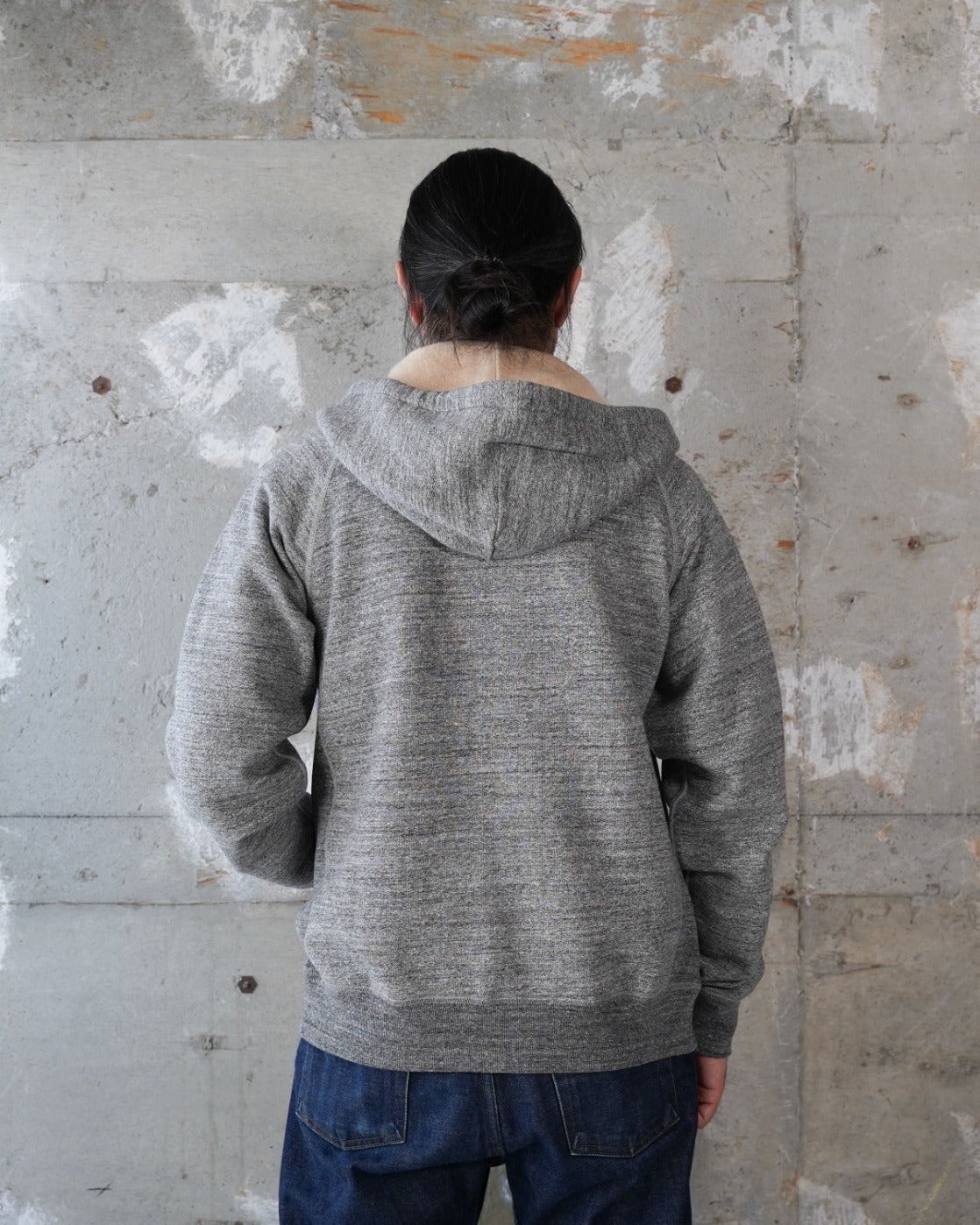Zip Hoodie - Fleeced Foxfibre® - Charcoal