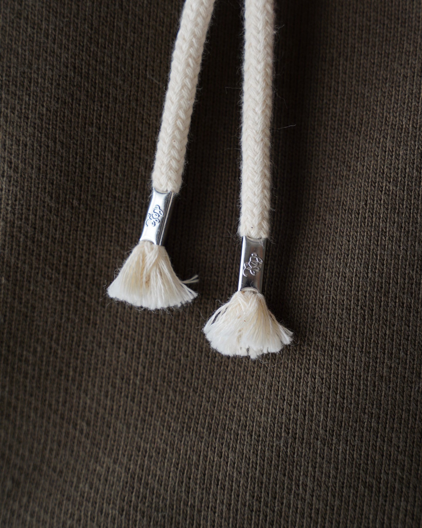 Zip Hoodie - 701gsm Double Heavyweight French Terry - Khaki