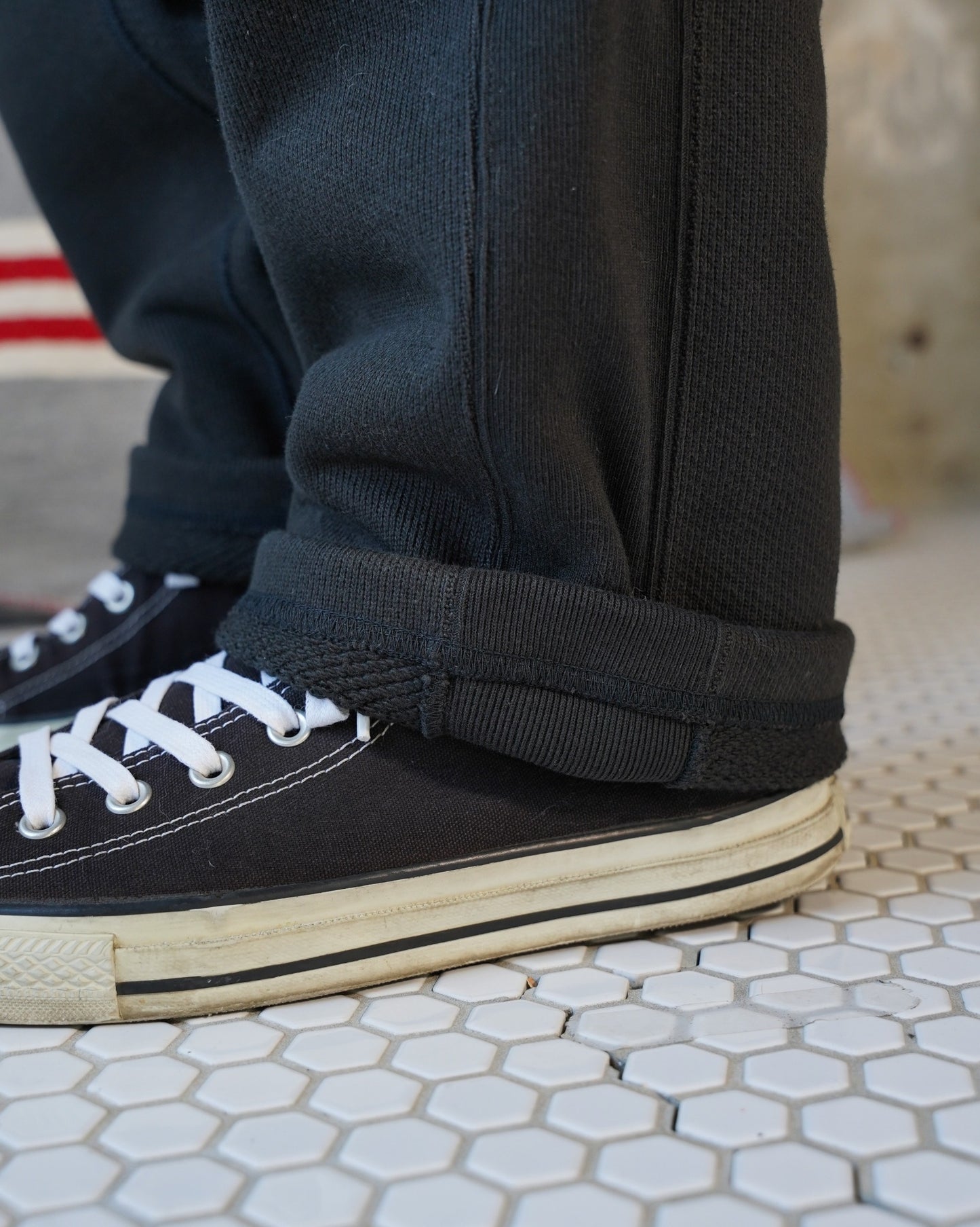 Sweatpants - Double Heavyweight French Terry - Sumi Black