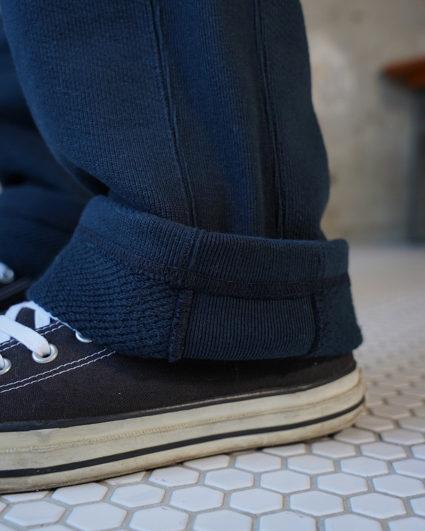 Sweatpants - 701gsm Double Heavyweight French Terry - Navy