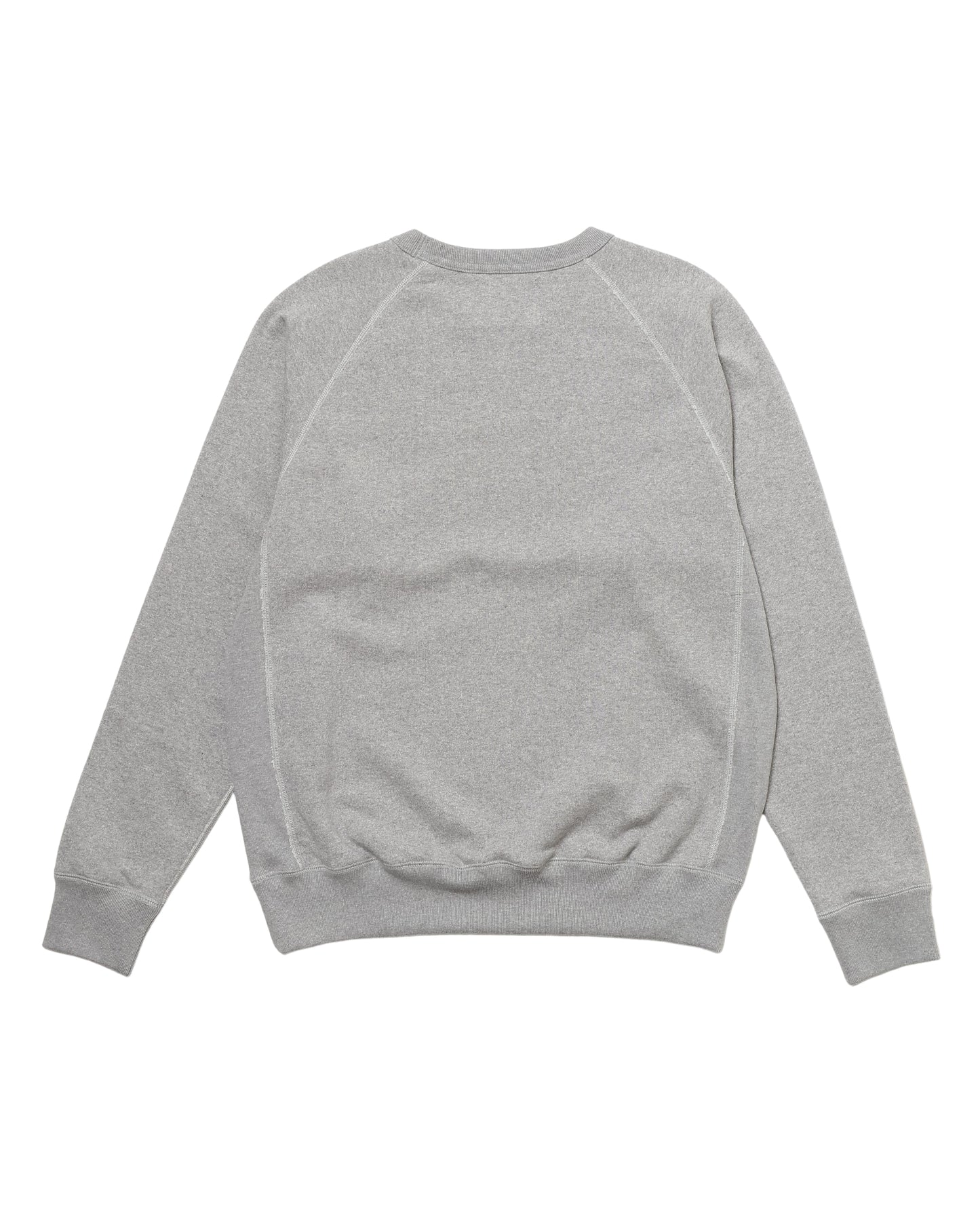 Pullover Crewneck - Super Looper French Terry - Heather Grey | Wonder Looper