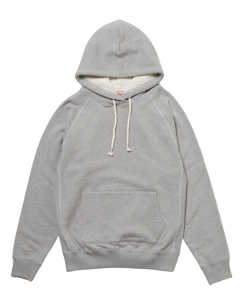 Pullover Hoodie - Super Looper French Terry - Heather Grey | Wonder Looper