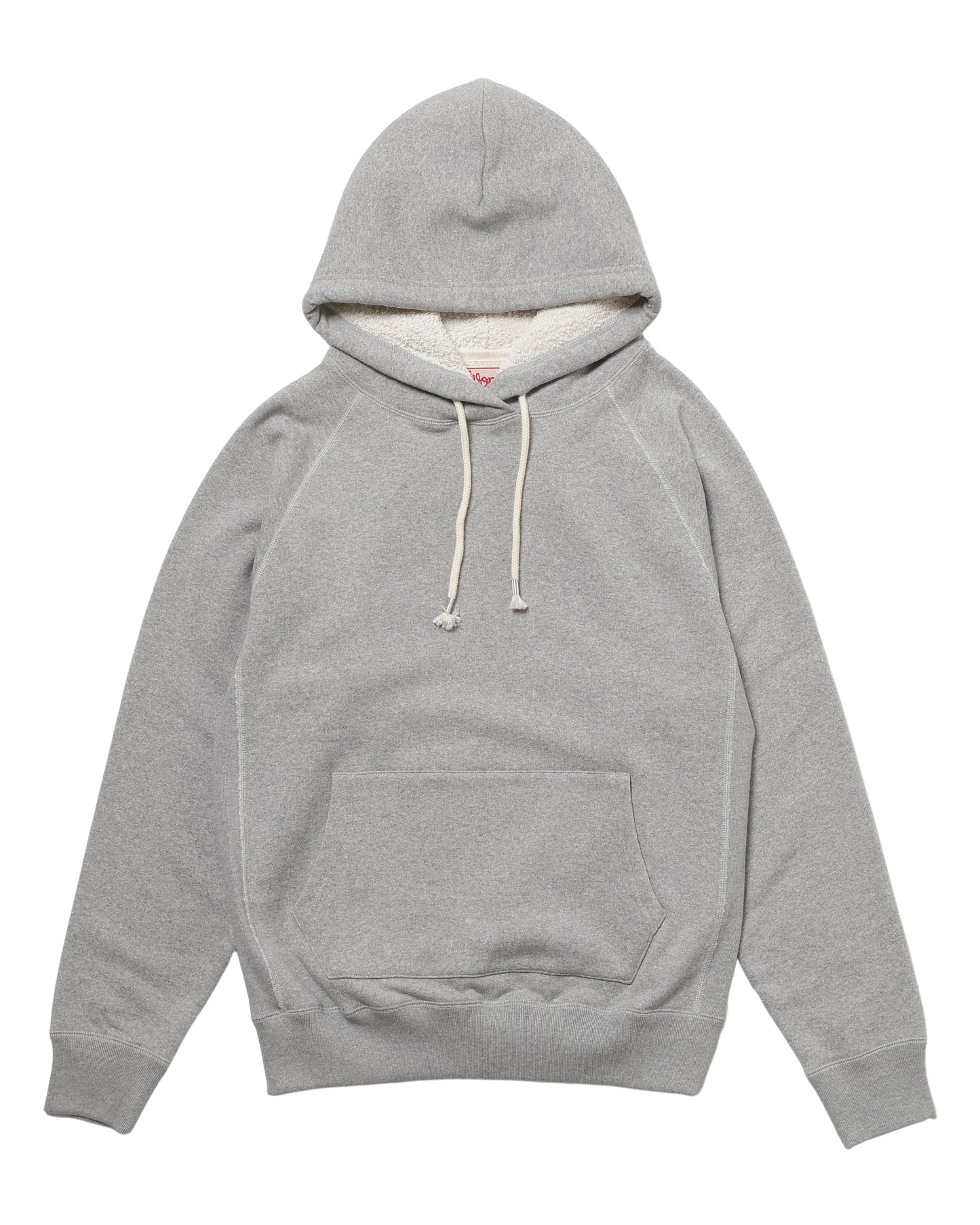 Pullover Hoodie - Super Looper French Terry - Heather Grey | Wonder Looper