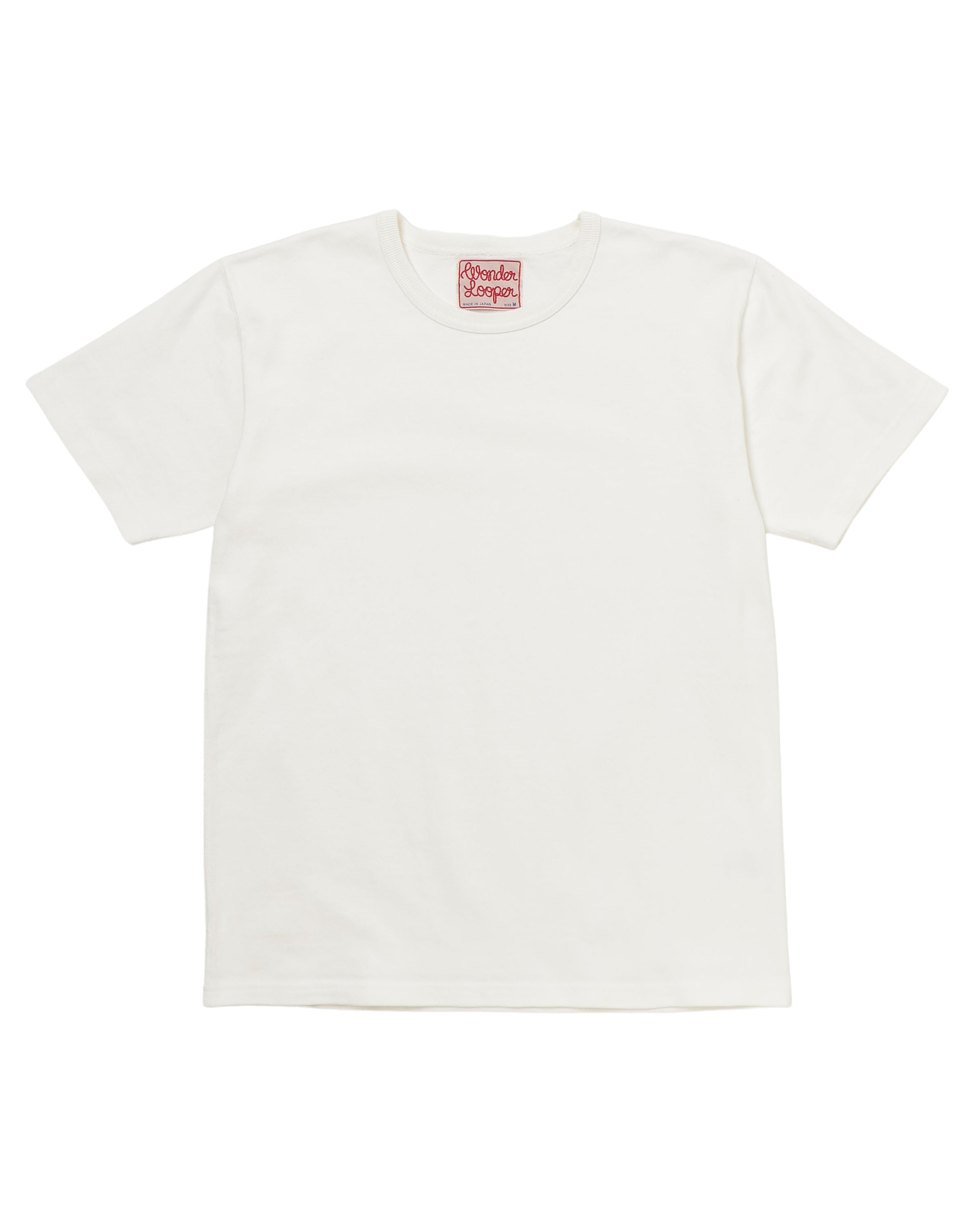 Crewneck T-shirt Double Heavyweight White