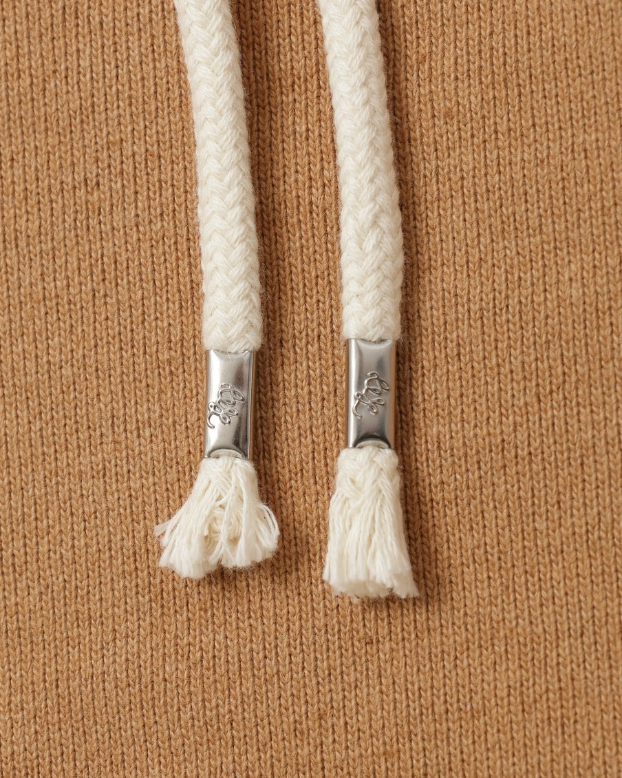 Pullover Hoodie - Foxfibre® Double Heavyweight French Terry - Coyote 80