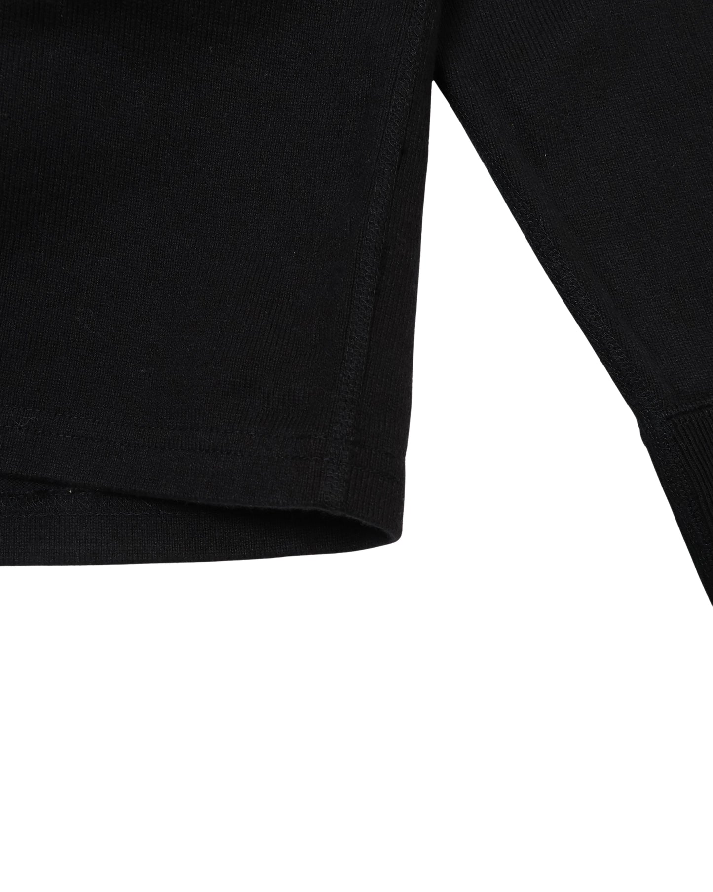 Long Sleeve T-shirt - Double Heavyweight - Black