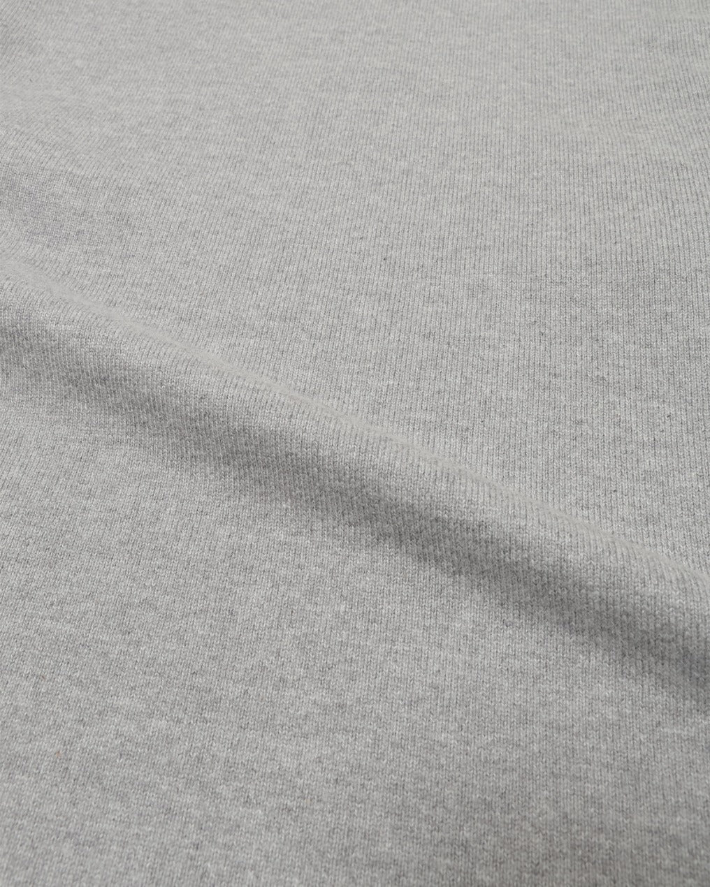 Long Sleeve T-shirt - Double Heavyweight - Heather Grey