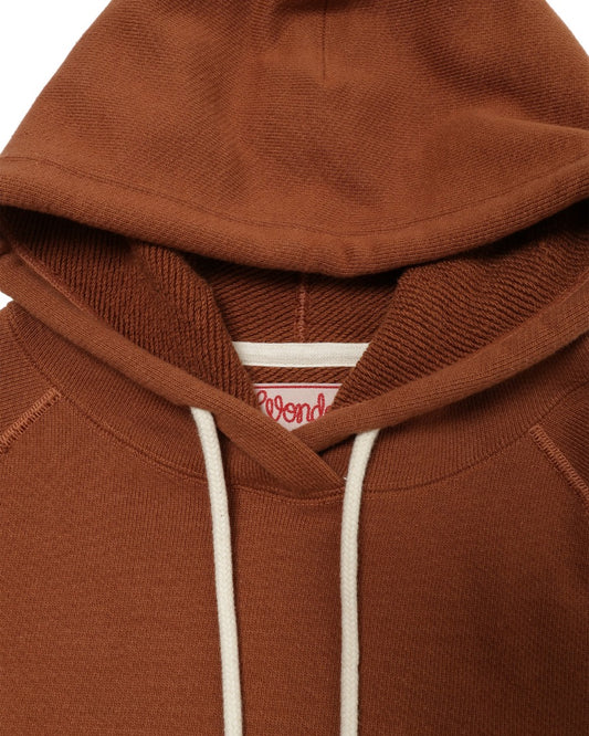 Pullover Hoodie - Double Heavyweight French Terry - Rust