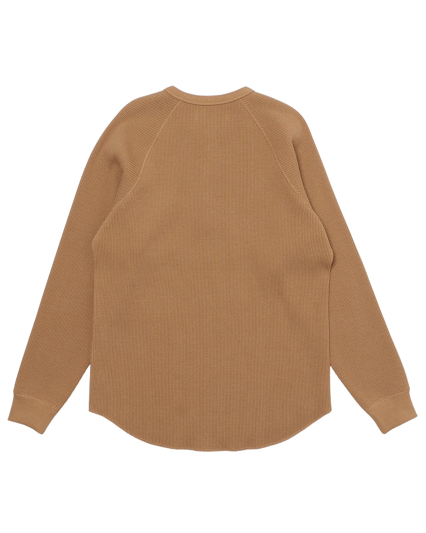 Henley - Foxfibre® Heavyweight Waffle - Coyote 70