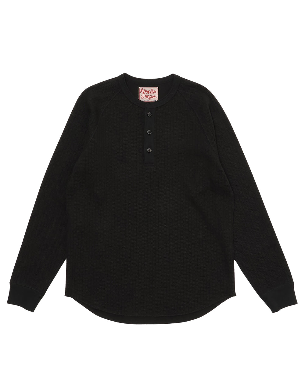 Henley - Cashmere Blend Honeycomb - Sumi