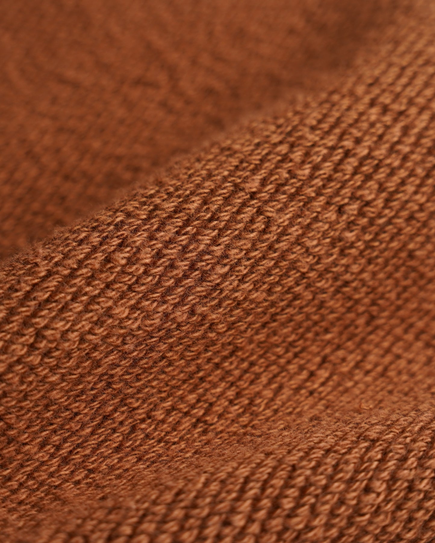Pullover Crewneck - Double Heavyweight French Terry - Rust