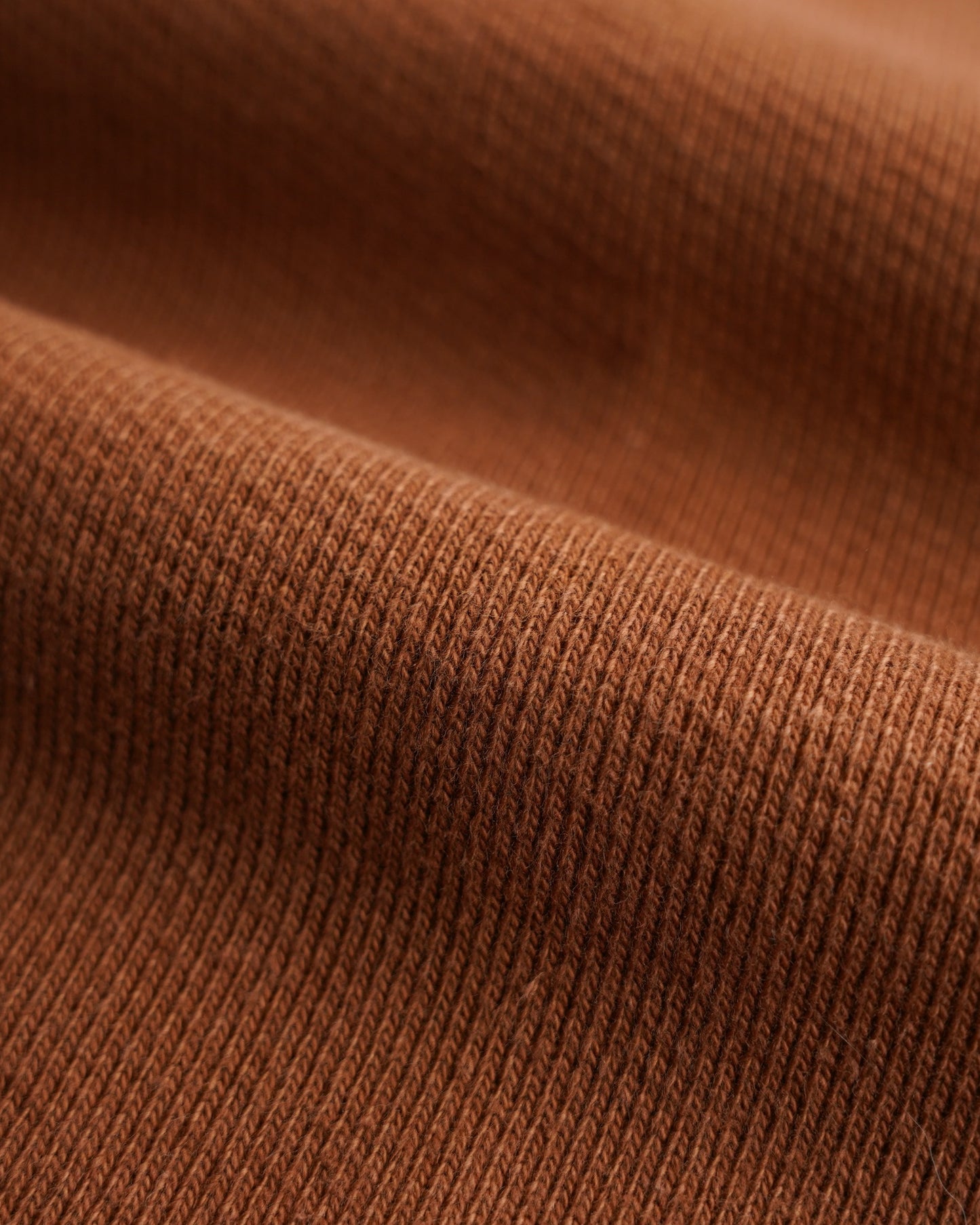 Zip Hoodie - Double Heavyweight French Terry - Rust