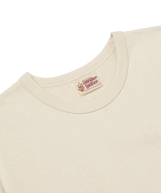 Suvin Gold Tsuriami T-shirt - Ecru
