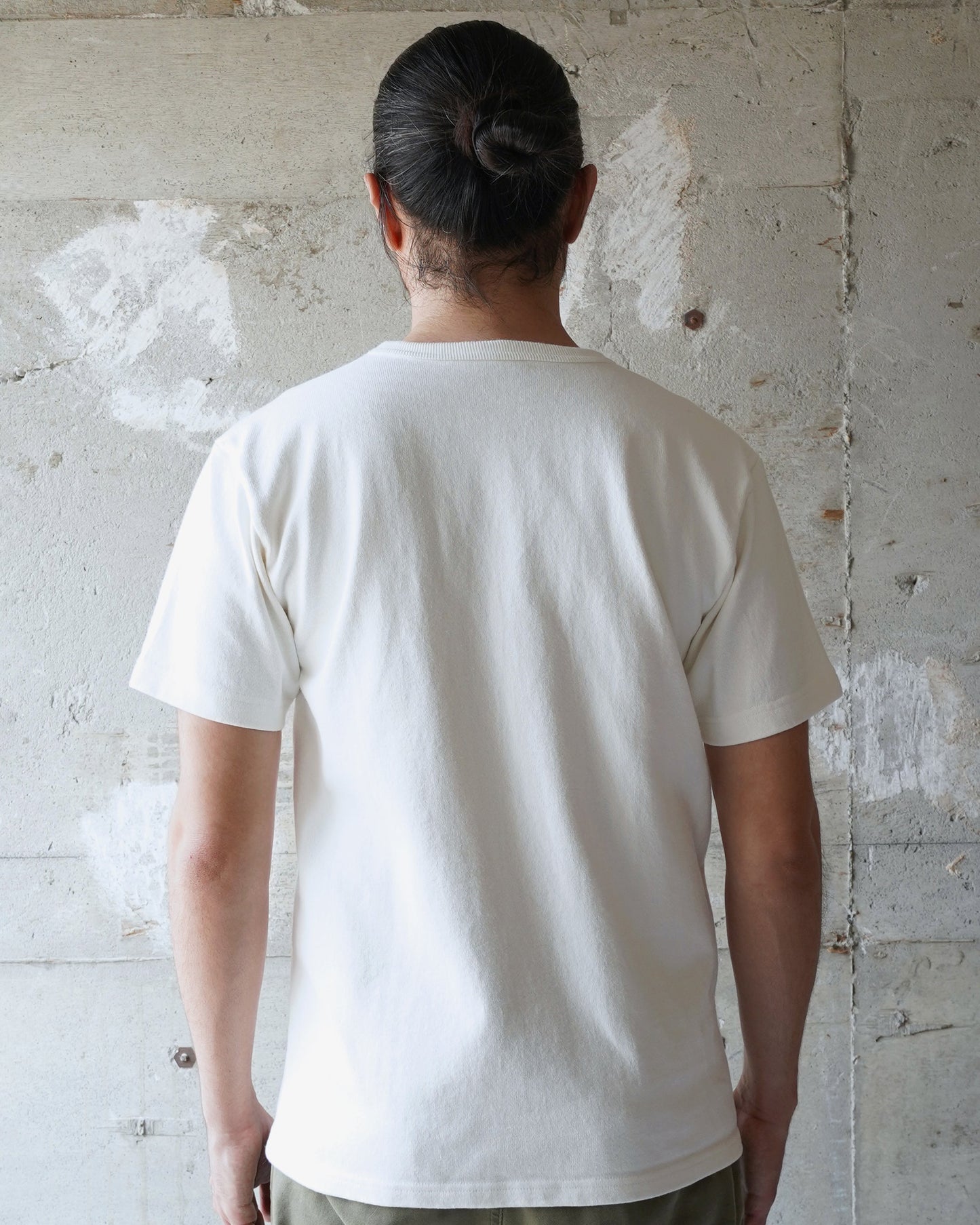 Crewneck T-shirt - Double Heavyweight - White