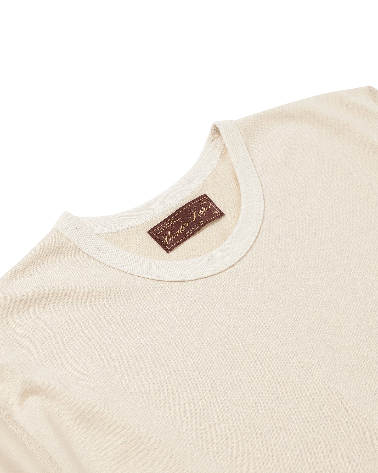 Ultimate Pima Tsuriami T-shirt - Ecru