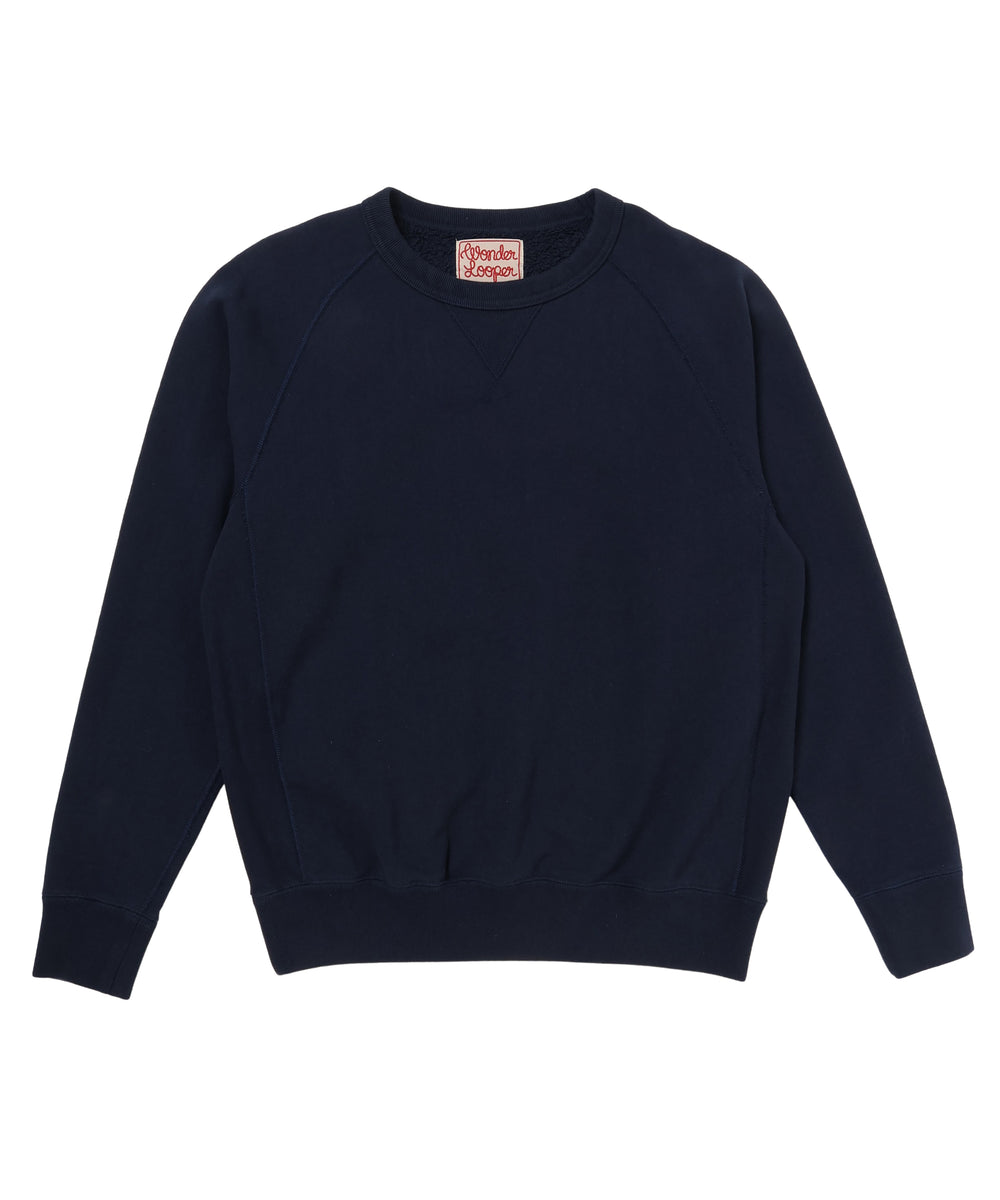 Pullover Crewneck - Super Looper French Terry - Navy