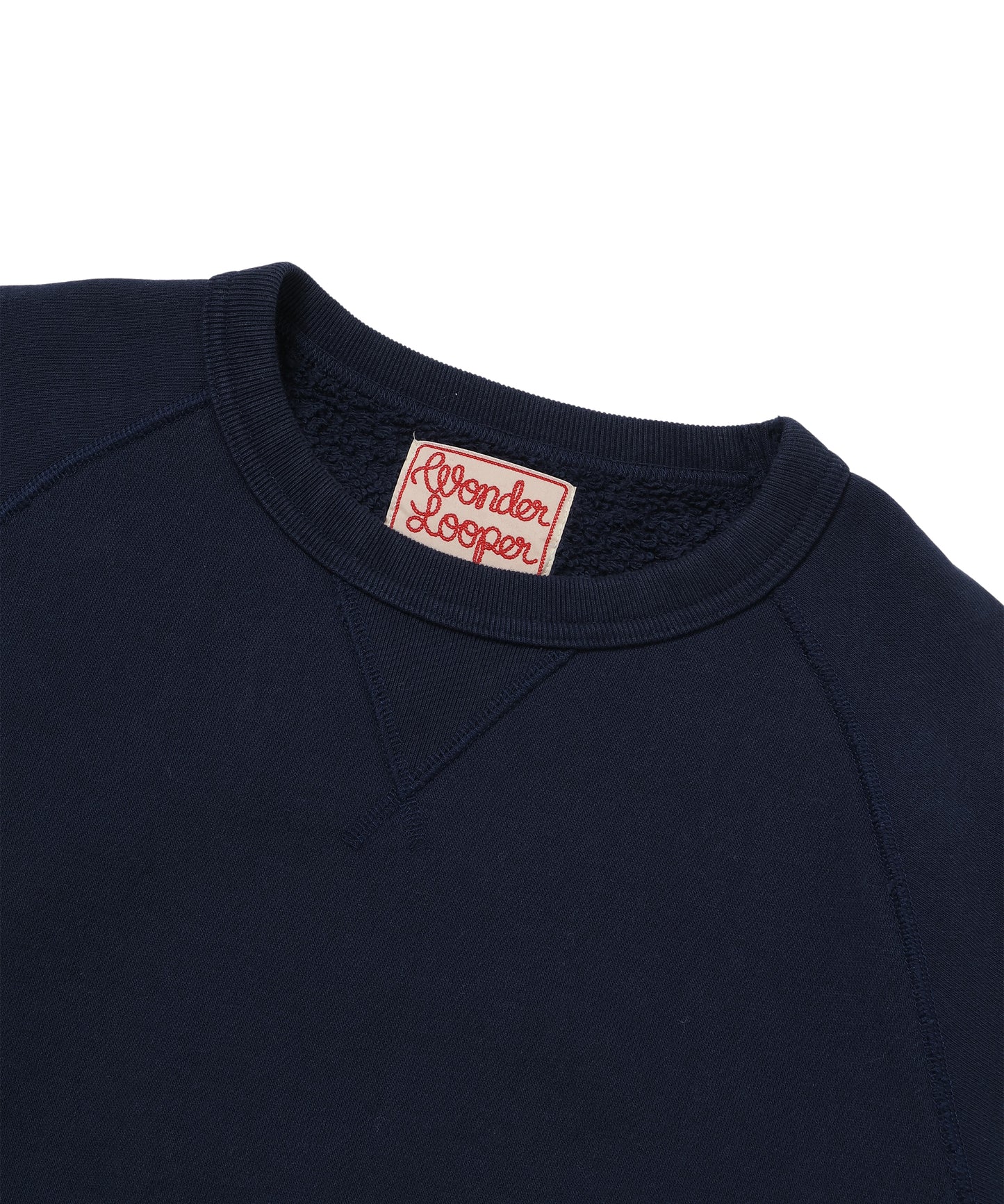 Pullover Crewneck - Super Looper French Terry - Navy