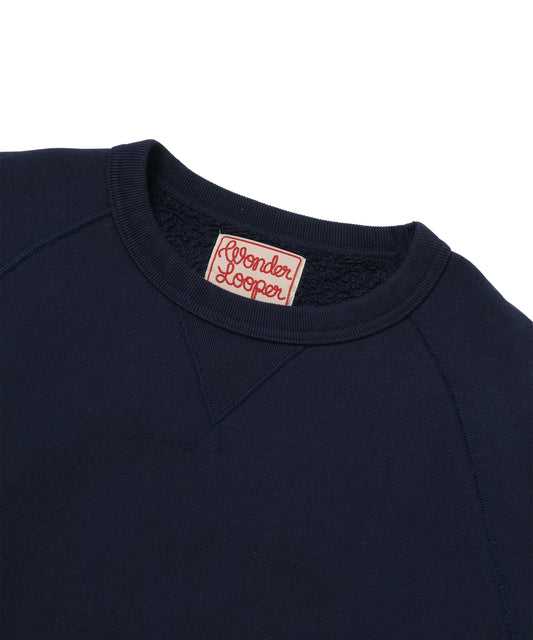 Pullover Crewneck - Super Looper French Terry - Navy