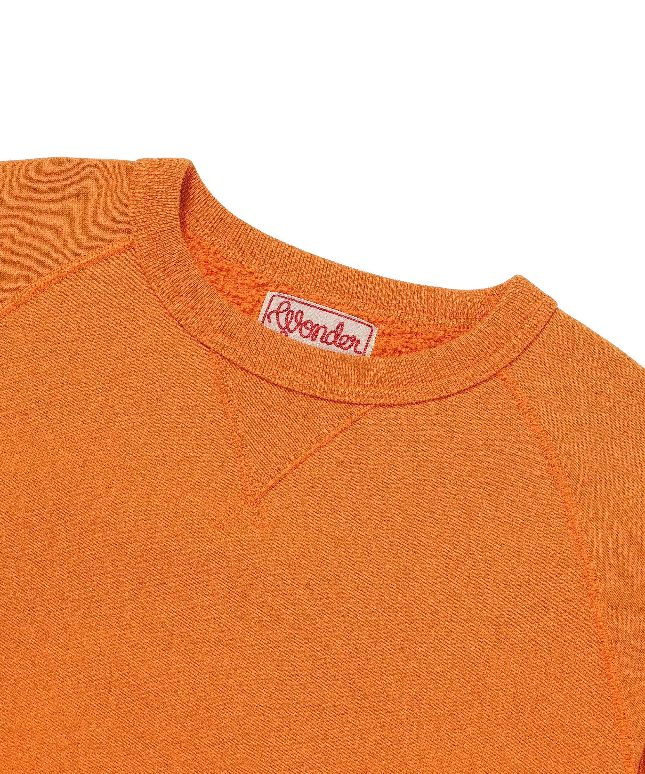 Pullover Crewneck - Super Looper French Terry - Orange – Wonder Looper