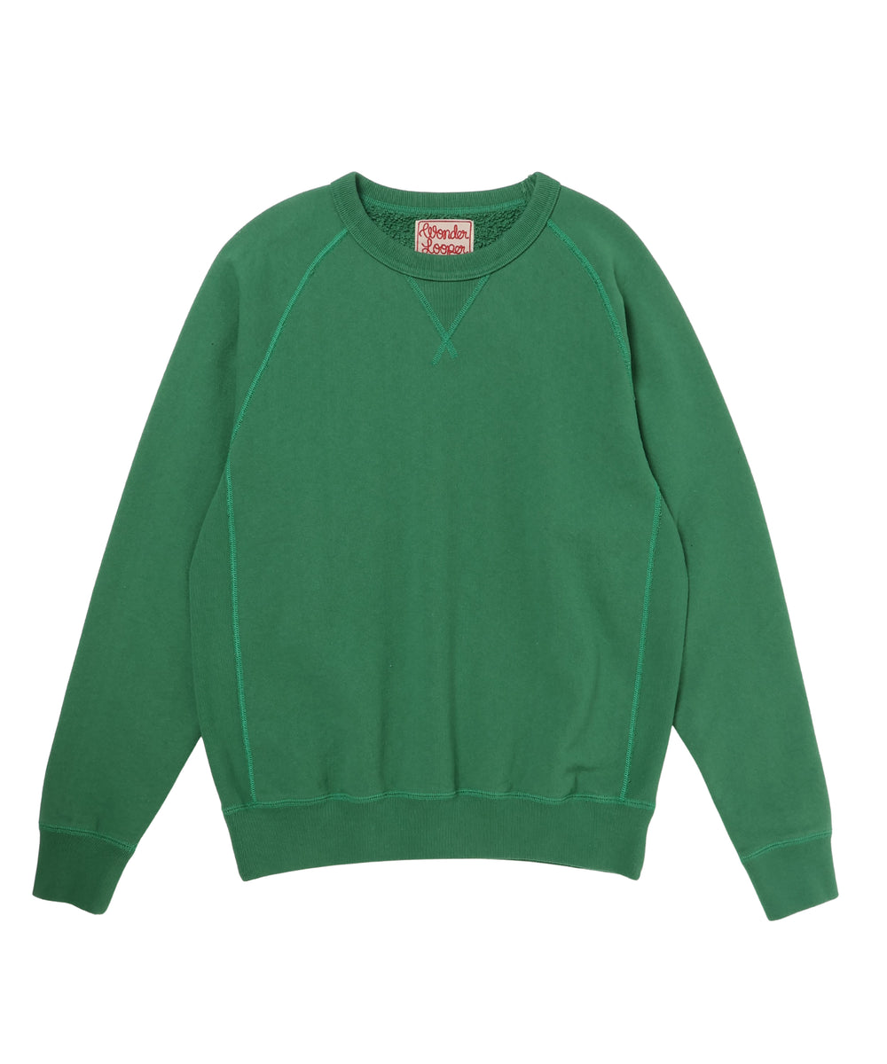 Pullover Crewneck - Super Looper French Terry - Varsity Green