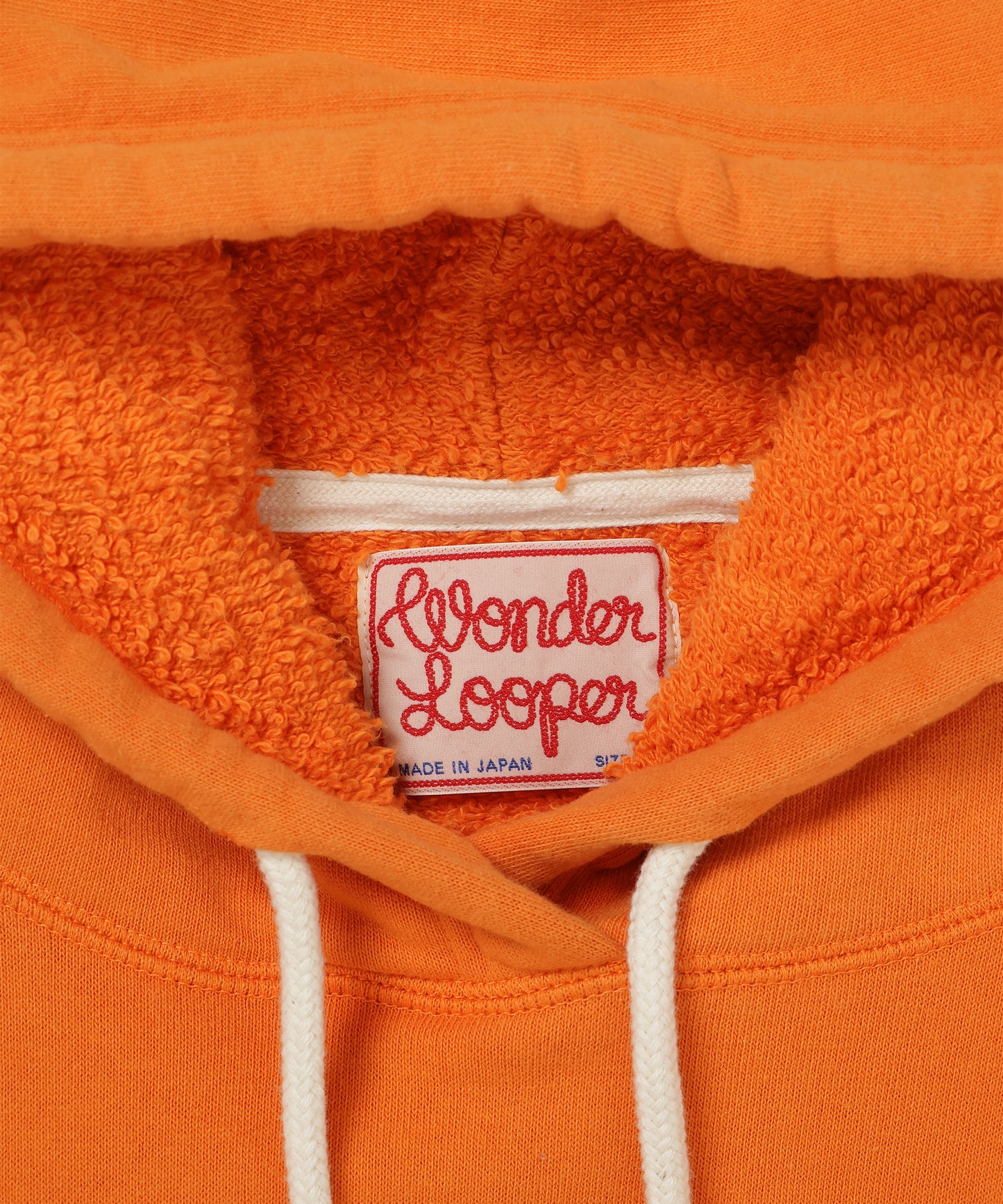 Pullover Hoodie - Super Looper French Terry - Orange