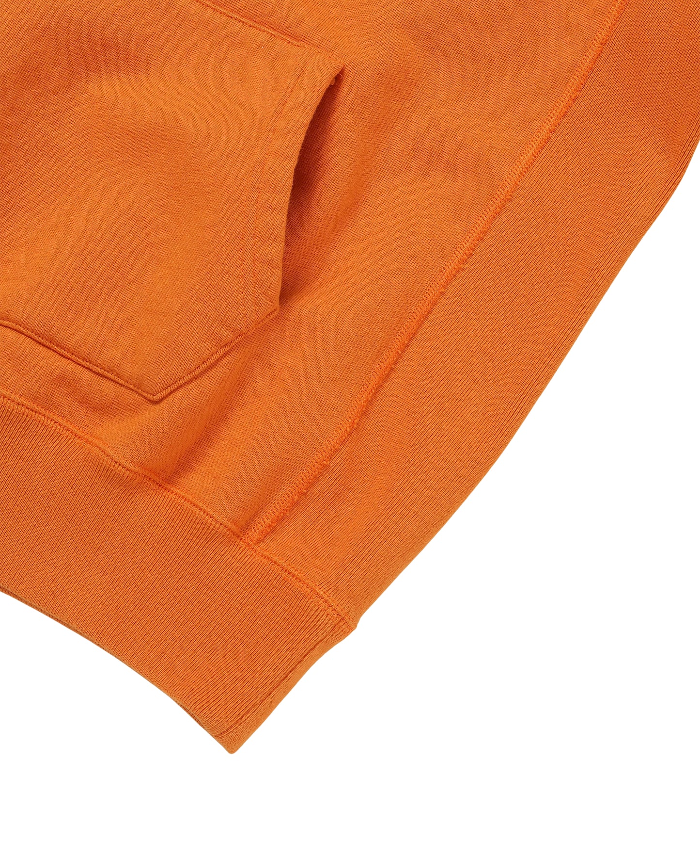 Pullover Hoodie - Super Looper French Terry - Orange