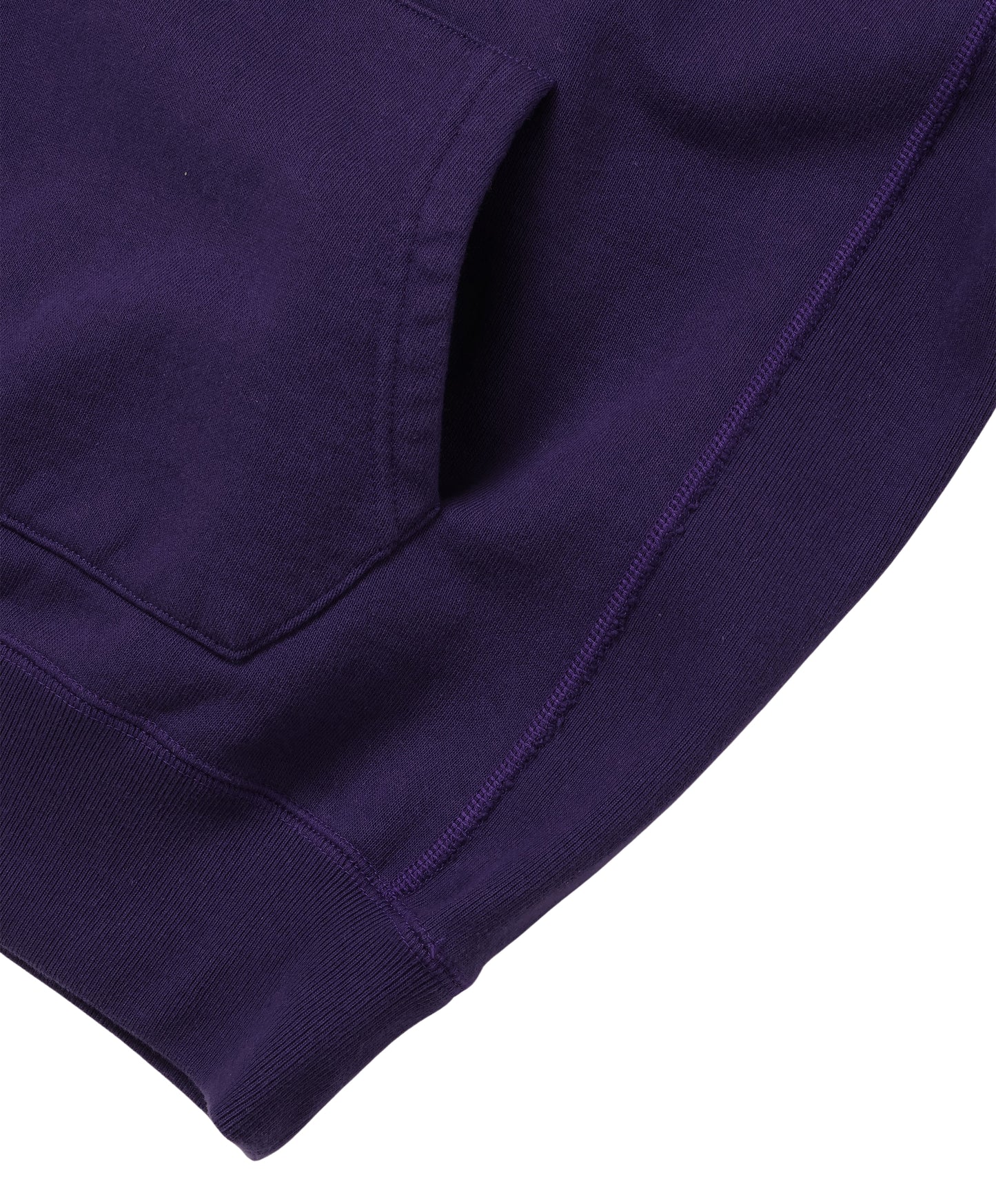 Pullover Hoodie - Super Looper French Terry - Purple