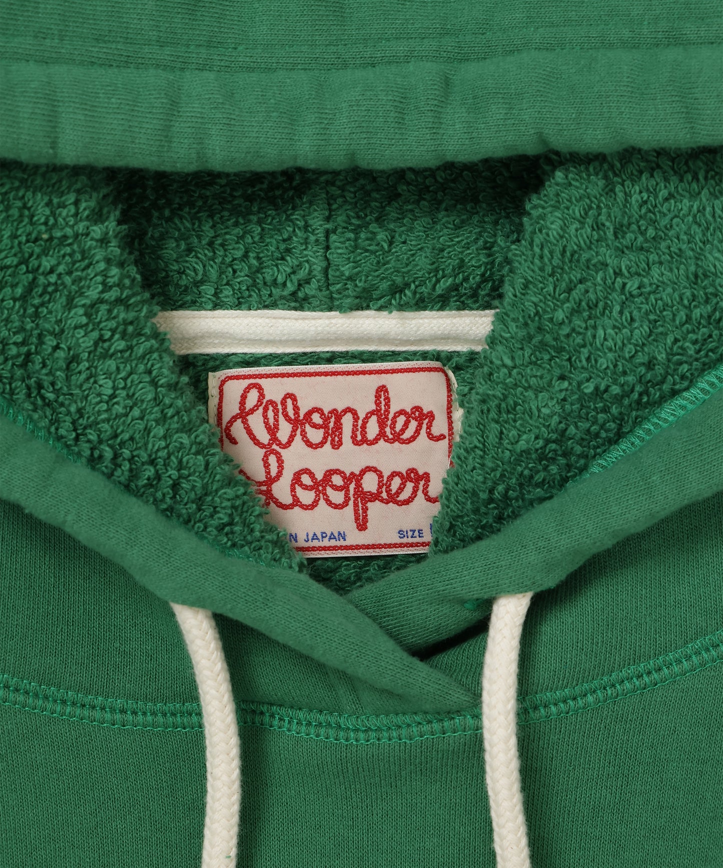 Pullover Hoodie - Super Looper French Terry - Varsity Green