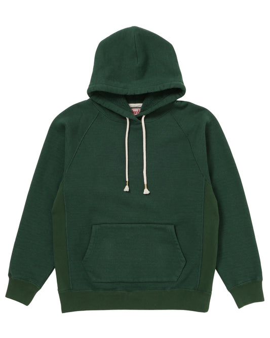 Pullover Hoodie - Double Heavyweight French Terry - Racing Green