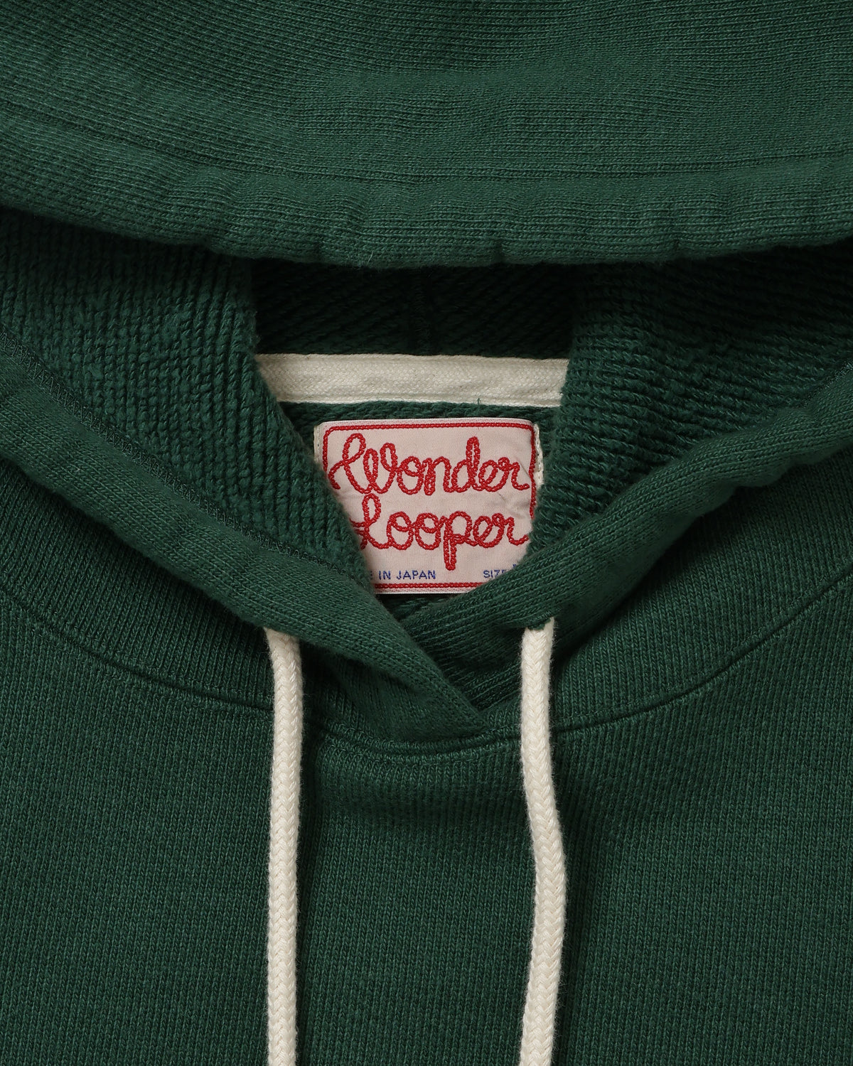Pullover Hoodie - Double Heavyweight French Terry - Racing Green