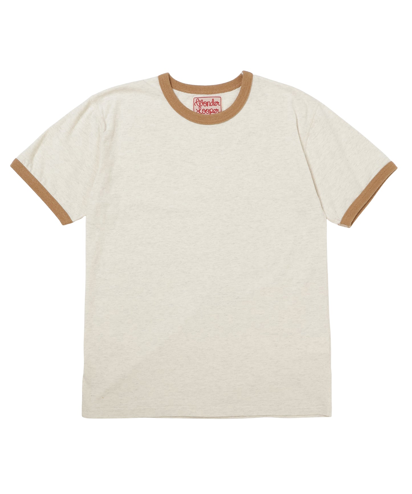 Recycled Cotton Foxfibre® Ringer T - Sand