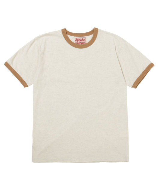 Recycled Cotton Foxfibre® Ringer T - Sand