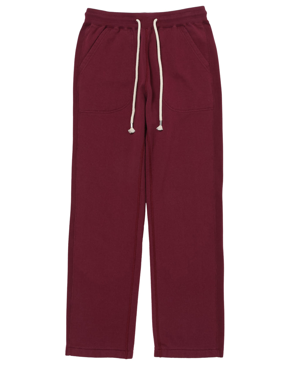 Sweatpants - Super Looper French Terry - Burgundy