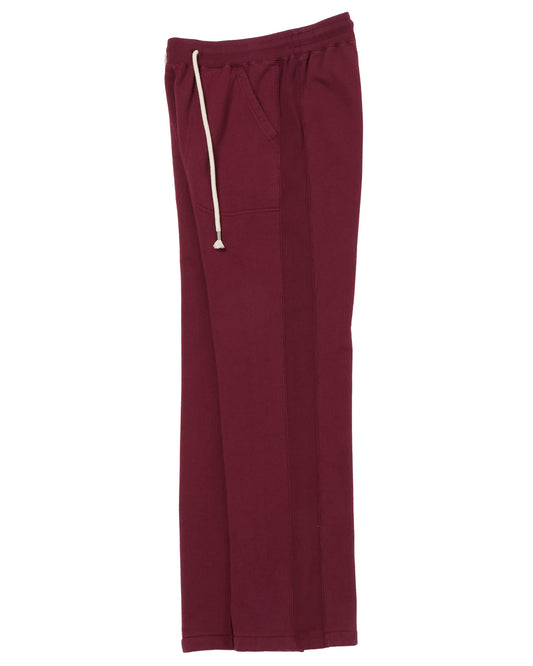 Sweatpants - Super Looper French Terry - Burgundy