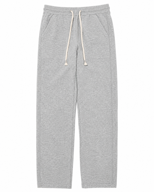 Sweatpants - Super Looper French Terry - Heather Grey