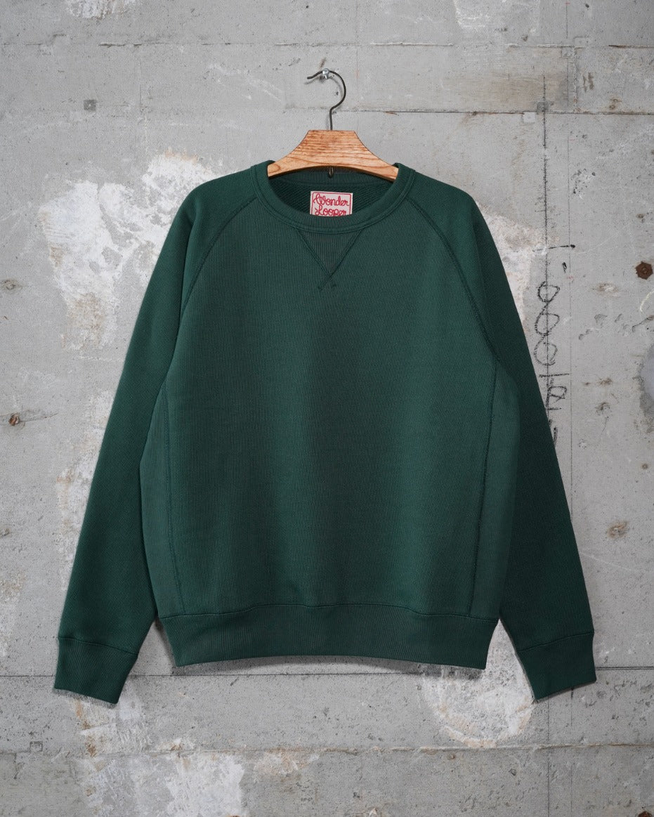 Pullover Crewneck - Double Heavyweight French Terry - Green