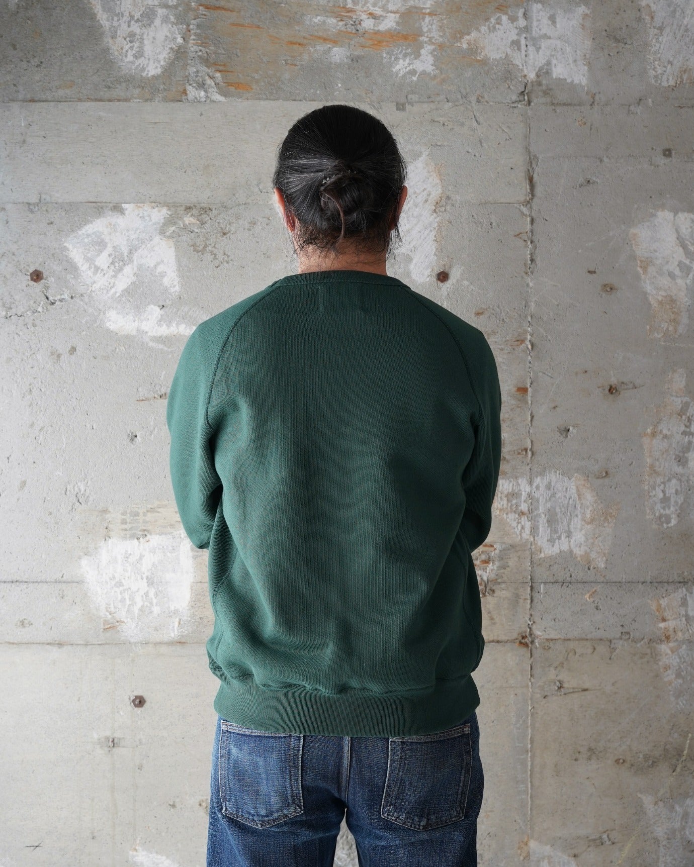 Pullover Crewneck - Double Heavyweight French Terry - Green