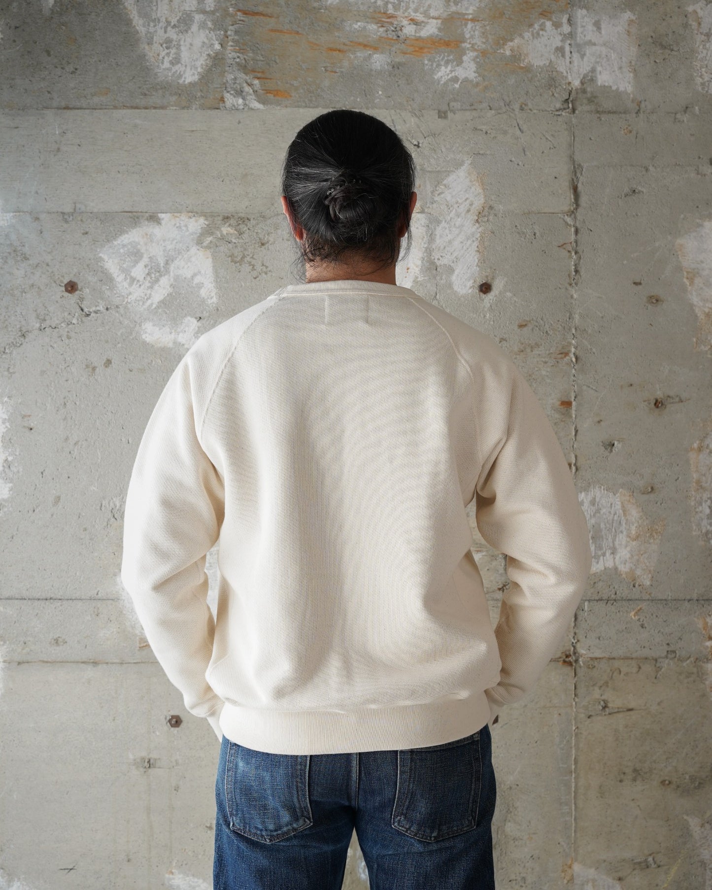 Pullover Crewneck - Double Heavyweight French Terry - Ecru