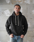 Pullover Hoodie - 701gsm Double Heavyweight French Terry - Sumi Black | Wonder Looper