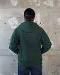Zip Hoodie - 701gsm Double Heavyweight French Terry - Green
