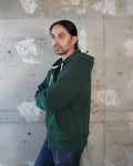 Zip Hoodie - 701gsm Double Heavyweight French Terry - Green
