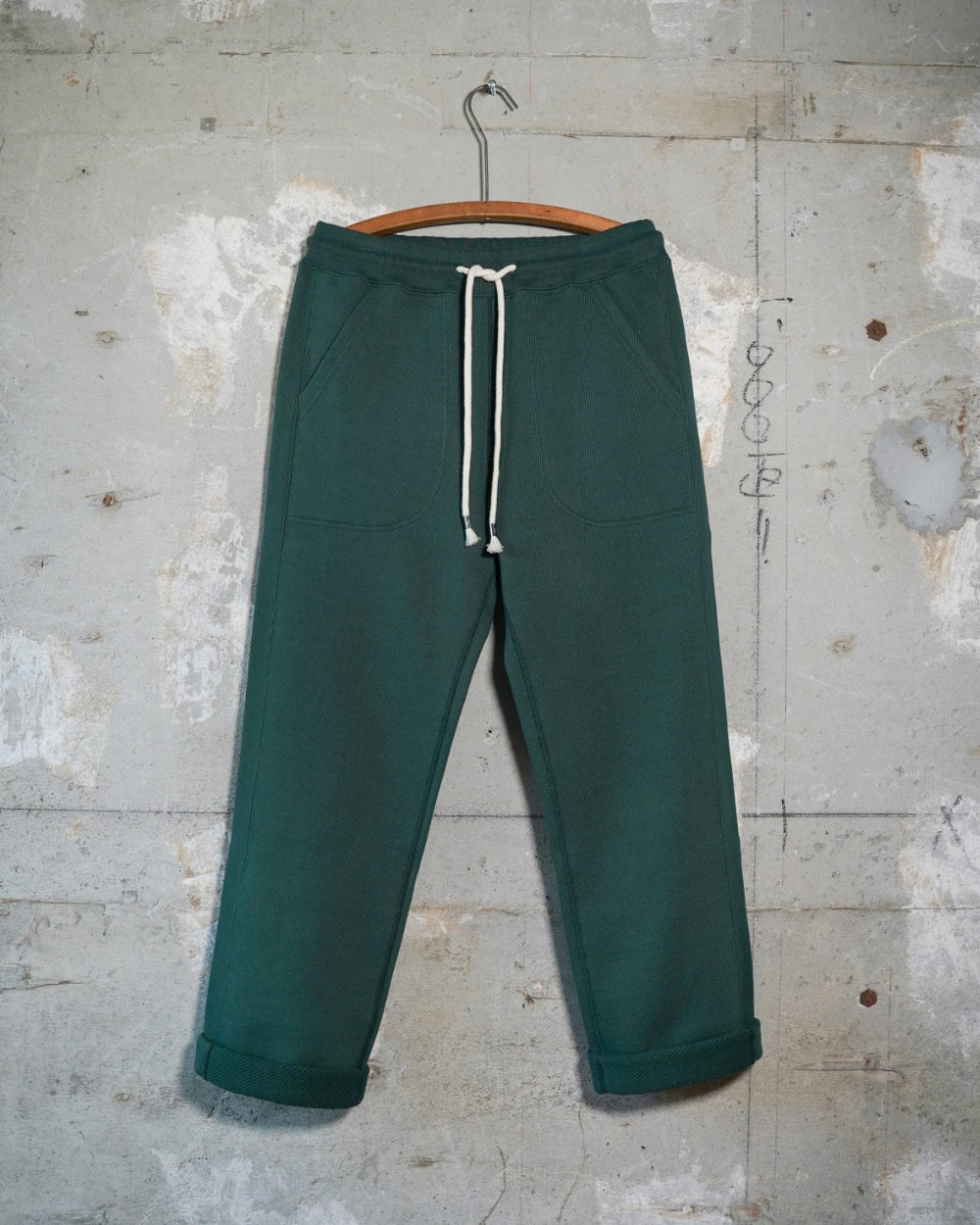 Sweatpants - 701gsm Double Heavyweight French Terry - Green