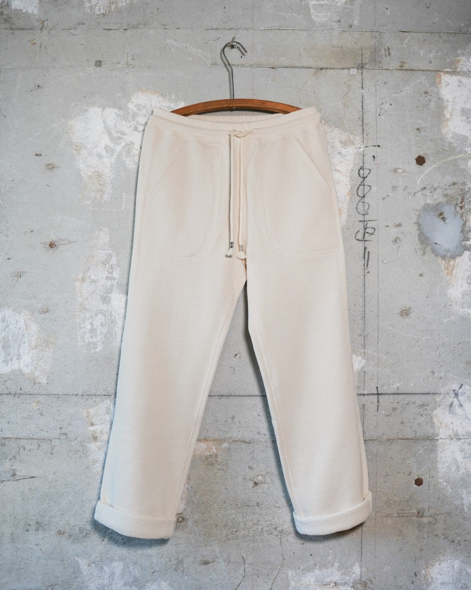 Sweatpants - Double Heavyweight French Terry - Ecru